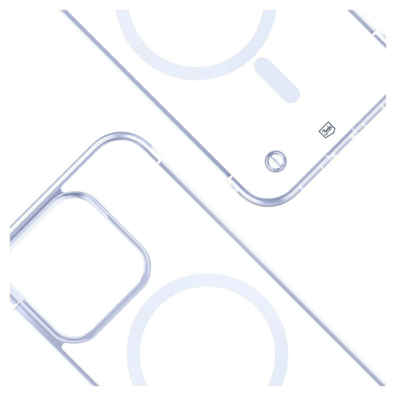 3mk Just20g MagCase Apple iPhone 16 Pro Max nutitelefoni ümbris, läbipaistev
