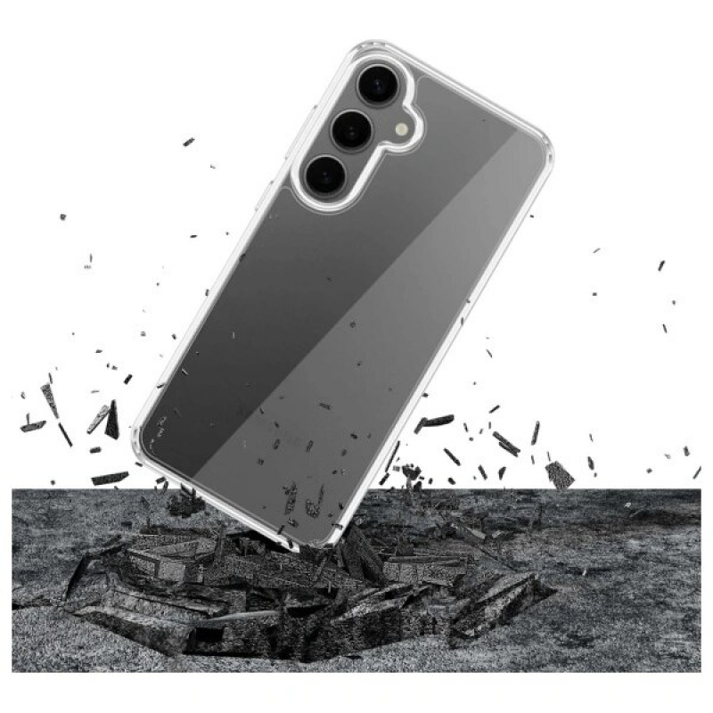 3MK Armor Case ümbris Samsung Galaxy S25+ jaoks, läbipaistev, polükarbonaat