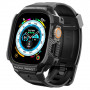 Spigen Rugged Armor Pro rihmaga ümbris Apple Watch Ultra 1 / 2 / 3 49 mm jaoks, must