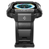 Spigen Rugged Armor Pro rihmaga ümbris Apple Watch Ultra 1 / 2 / 3 49 mm jaoks, must