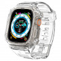 Spigen Rugged Armor Pro rihmaga ümbris Apple Watch Ultra 49 mm jaoks, kristallselge