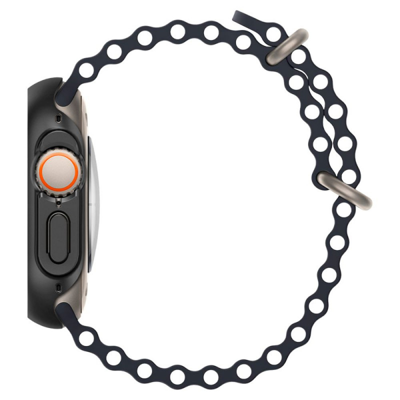 Spigen Thin Fit kaitseümbris Apple Watch Ultra 1 / 2 / 3 49 mm jaoks, must
