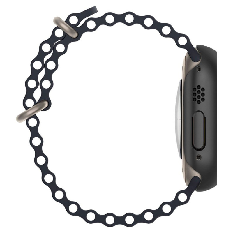 Spigen Thin Fit kaitseümbris Apple Watch Ultra 1 / 2 / 3 49 mm jaoks, must