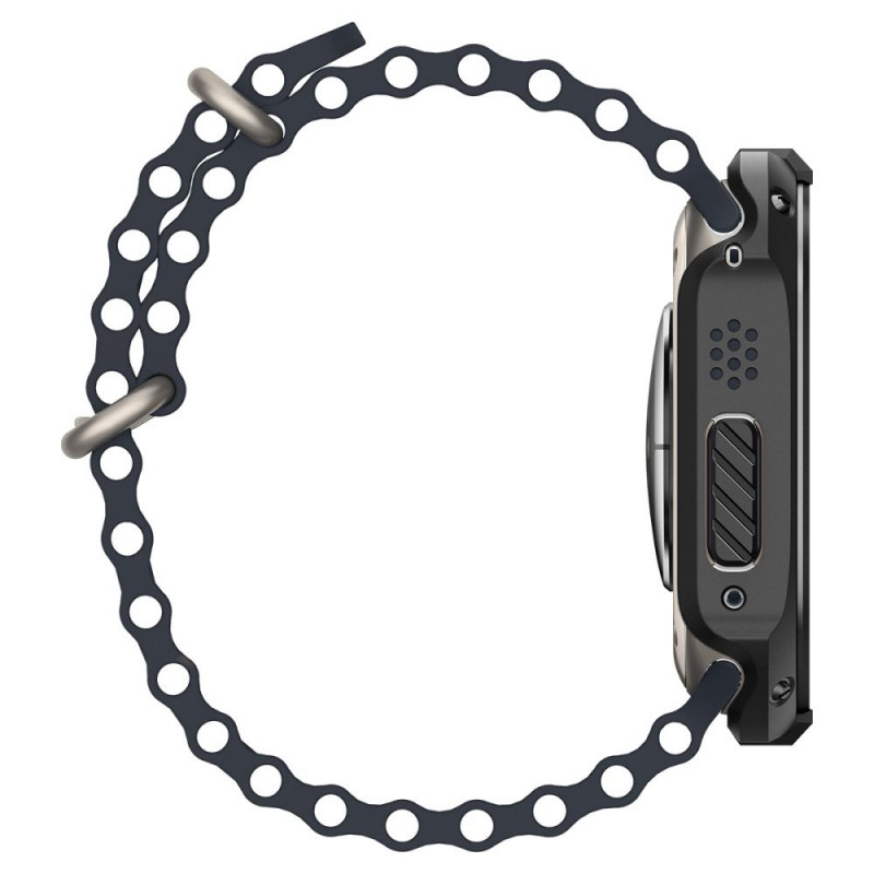 Spigen Tough Armor kaitseümbris Apple Watch Ultra 49 mm jaoks, must