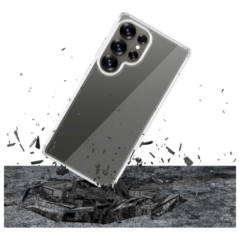 3MK Armor Case Samsung Galaxy S25 Ultra jaoks, läbipaistev, polükarbonaat