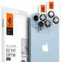 Spigen Optik.tR EZ Fit kaamerakaitse Apple iPhone 14 / 14 Plus / 15 / 15 Plus jaoks, must (2 tk)