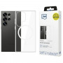 3MK Clear MagCase Samsung Galaxy S25 Ultra jaoks, MagSafe, läbipaistev
