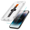 Spigen GLAS.tR EZ Fit karastatud klaas Apple iPhone 14 Pro Max jaoks (2 tk)