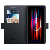 3MK Wallet Case Samsung Galaxy S25 Ultra jaoks, must
