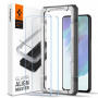 Spigen AlignMaster GLAS.tR karastatud klaas Samsung Galaxy S21 FE jaoks (2 tk)