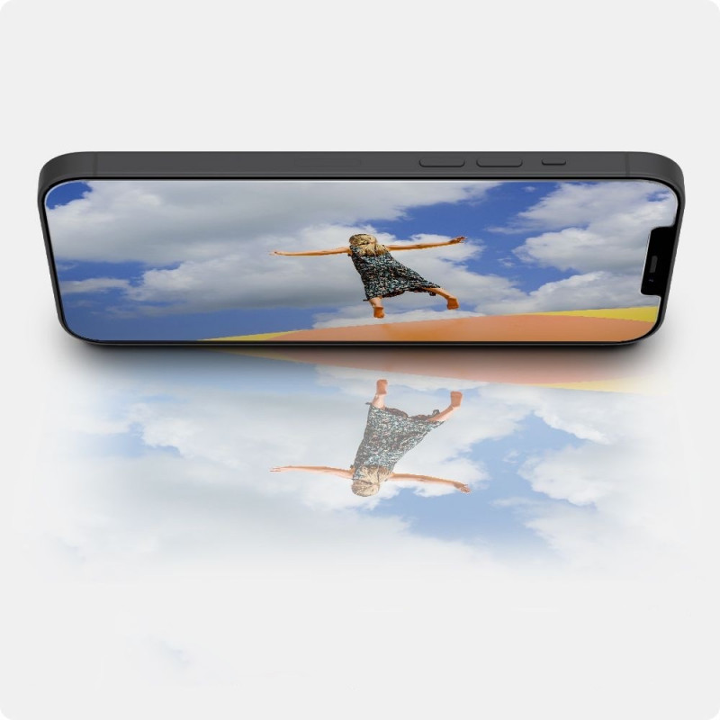 Spigen GLAS.tR EZ Fit karastatud klaas Apple iPhone 12 / 12 Pro jaoks (2 tk)