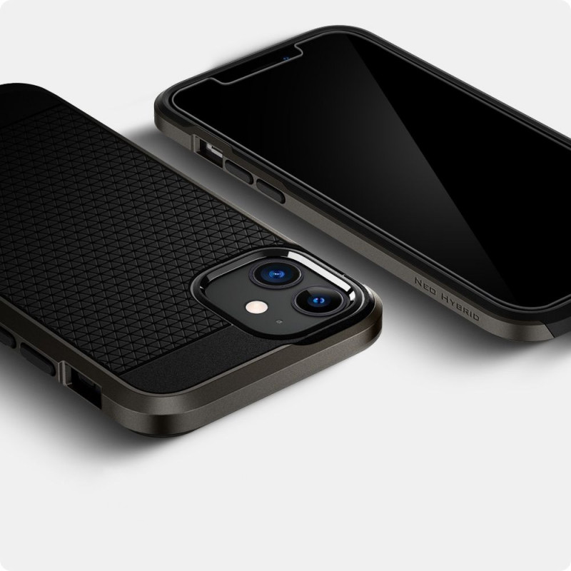 Spigen GLAS.tR EZ Fit karastatud klaas Apple iPhone 12 / 12 Pro jaoks (2 tk)