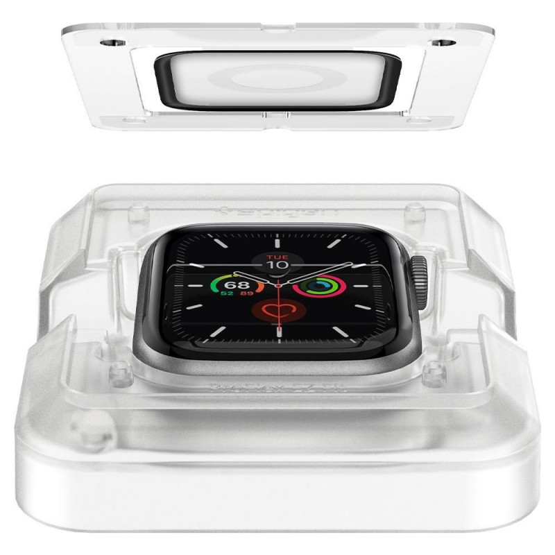 Spigen ProFlex EZ Fit AFL01220 hübriidklaasist ekraanikaitse Apple Watch 4/5/6/7/8/9/SE 44/45 mm jaoks