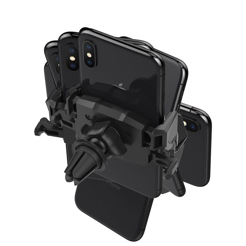 Spigen Click.r 000CP26265 autole õhutusava telefonihoidik, must
