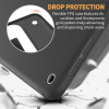 Tech-Protect Smartcase THP770BLK ümbris Apple iPad 9.7 (2017/2018, 5./6. põlvkond) jaoks, must