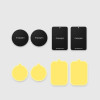 Spigen MP-4P magnetilised metallplaadid autotelefoni hoidikutele 000EP20342, must (4 tk)