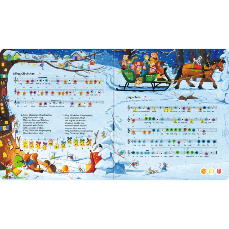 Ravensburger tiptoi Meine schönsten Weihnachtslieder, saksakeelne väljaanne