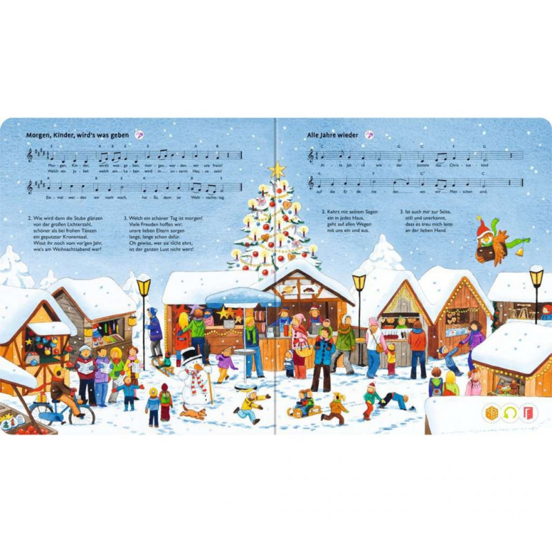Ravensburger tiptoi Meine schönsten Weihnachtslieder, saksakeelne väljaanne