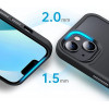 Tech-Protect Magmat MagSafe Apple iPhone 14 Pro Max ümbris (THP1298), mattmust