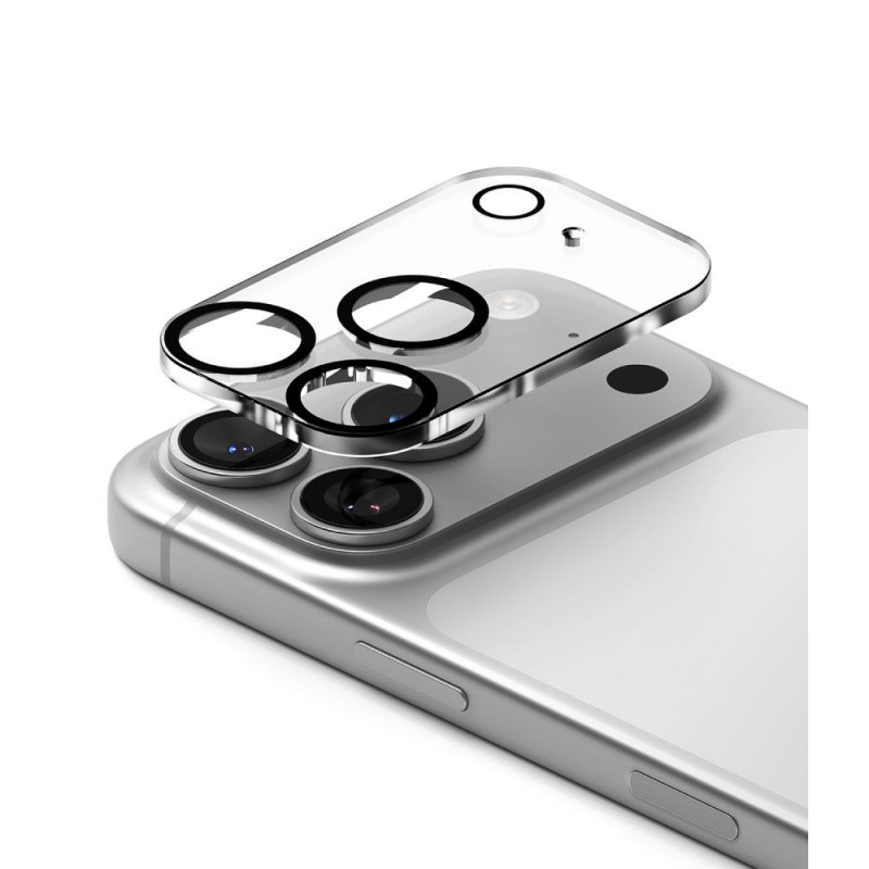 Ringke Camera Full Cover Apple iPhone 18 Pro kaamerakaitse, 9H karastatud klaas, must (2 tk)