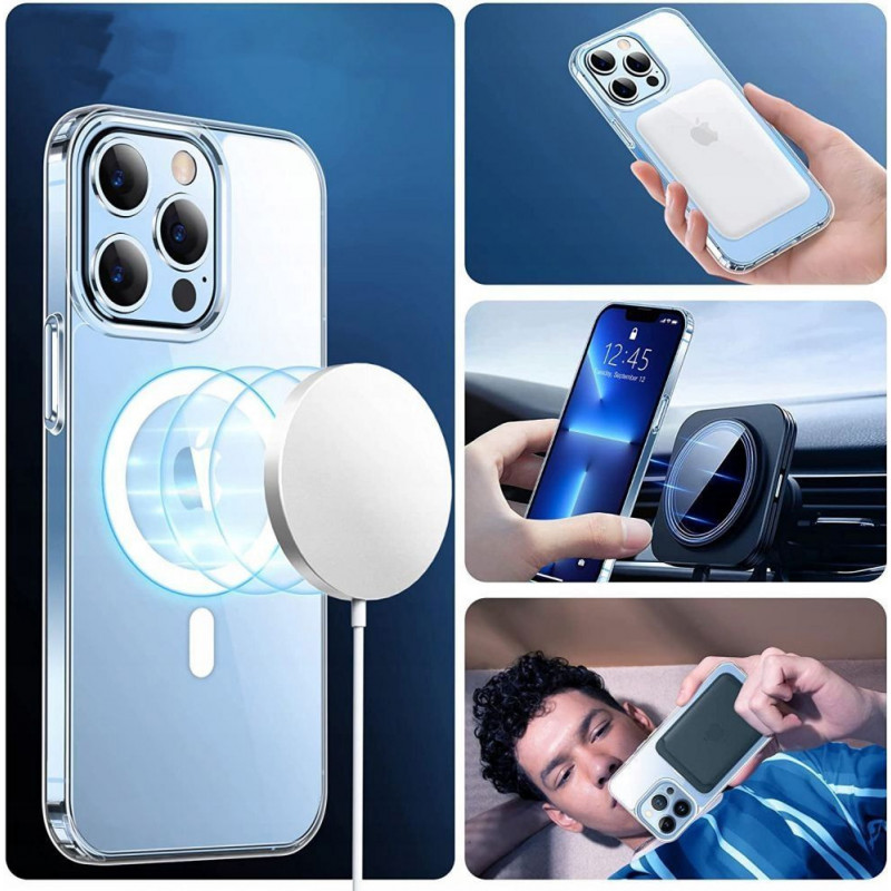 Tech-Protect Flexair Hybrid MagSafe Apple iPhone 14 Pro Max ümbris (THP1337), läbipaistev
