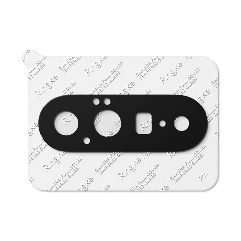 Ringke Camera Full Cover Google Pixel 11 kaamera objektiivi kaitseklaas, 9H karastatud klaas, must (2 tk)
