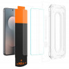 Spigen Glas.tR EZ Fit Pro karastatud klaas Samsung Galaxy S25 FE jaoks, läbipaistev (2 tk)