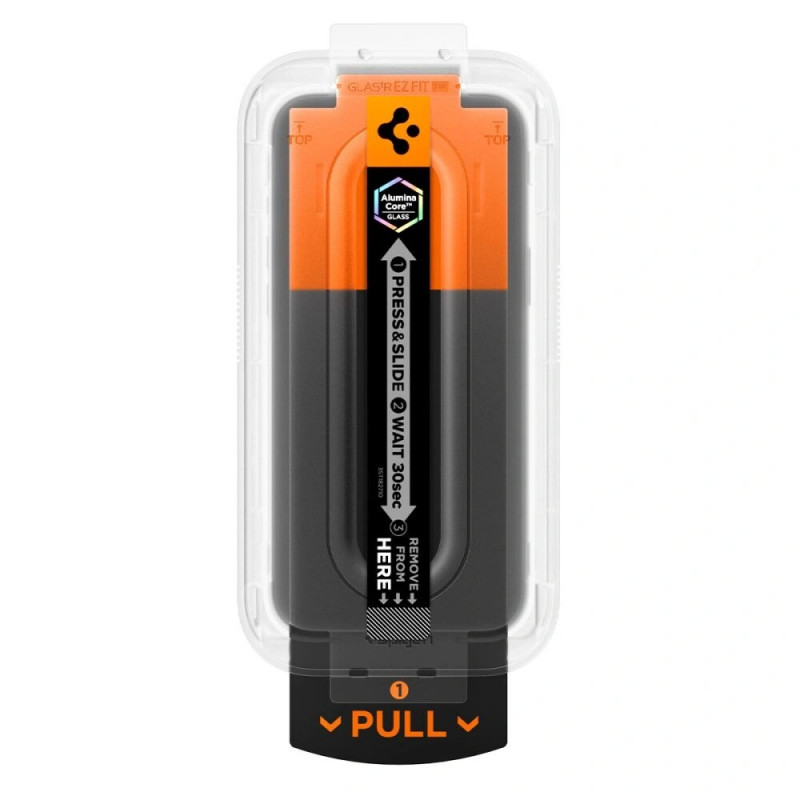 Spigen Glas.tR EZ Fit HD AGL10097 ekraanikaitse Apple iPhone 17 Pro jaoks, läbipaistev