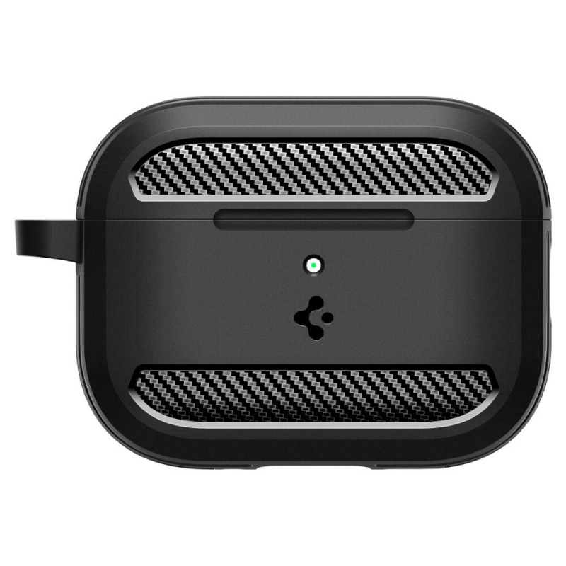 Spigen Rugged Armor ACS09822 ümbris Apple AirPods Pro 3 jaoks, mattmust