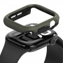 Ringke Onyx kaitseümbris Apple Watch 10 / 11 46 mm jaoks, tumeroheline