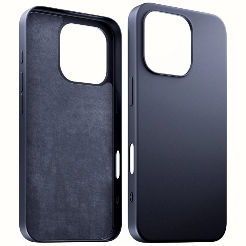 3MK Matt Case Pro kaitsekott Apple iPhone 16 Pro Max-le, must