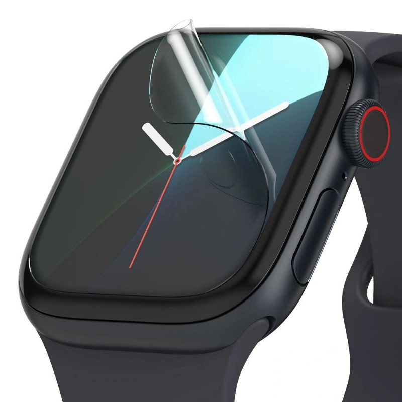 Ringke Dual Easy kaitsekile Apple Watch 10 / 11 46 mm, läbipaistev (3 tk)