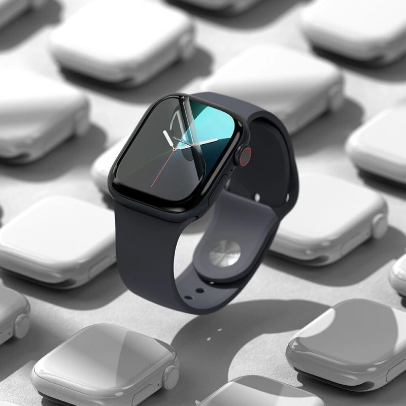 Ringke Dual Easy kaitsekile Apple Watch 10 / 11 46 mm, läbipaistev (3 tk)