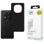 3MK Matt Case Pro kaitsekate Xiaomi Redmi Note 14 Pro 5G / Poco X7 5G jaoks, must