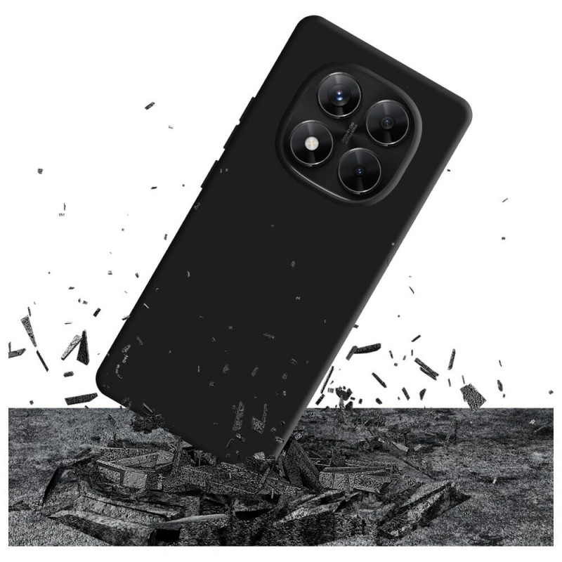 3MK Matt Case Pro kaitsekate Xiaomi Redmi Note 14 Pro 5G / Poco X7 5G jaoks, must