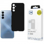 3MK Matt Case Pro kaitsekate Samsung Galaxy A15 5G jaoks, must