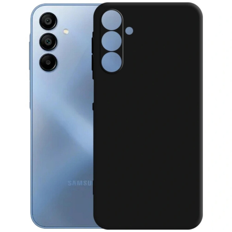 3MK Matt Case Pro kaitsekate Samsung Galaxy A15 5G jaoks, must