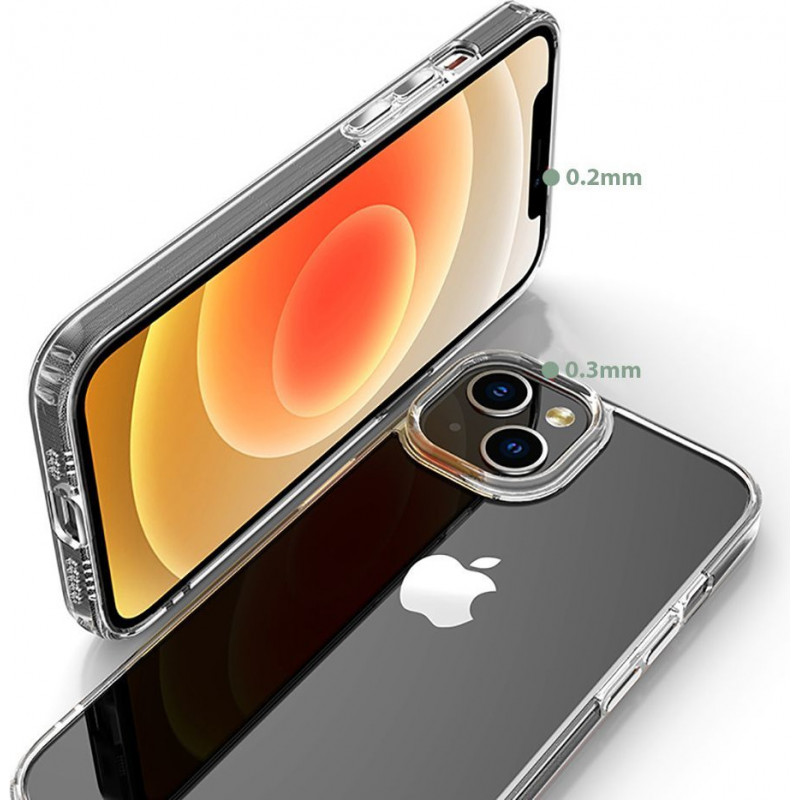 Tech-Protect Flexair Hybrid Apple iPhone 14 ümbris (THP1343), läbipaistev