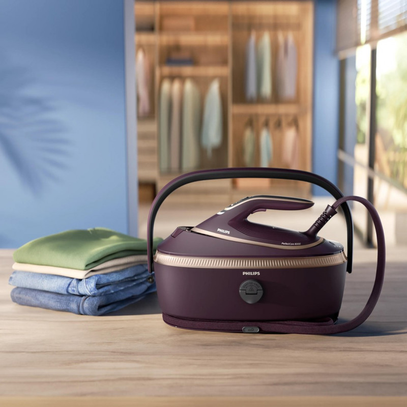 Philips PerfectCare 8000 PSG8300/30 aurutriikimisjaam, lilla