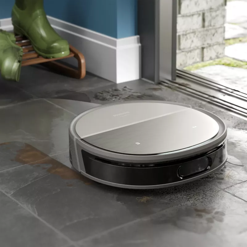 Philips HomeRun 9000 Series XU9100/10 Aqua robotimuruniiduk, must