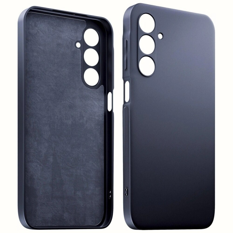 3MK Matt Case Pro kaitsekate Samsung Galaxy A25 5G jaoks, must