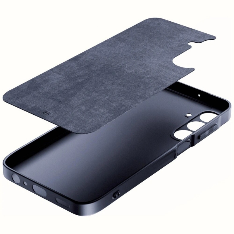 3MK Matt Case Pro kaitsekate Samsung Galaxy A25 5G jaoks, must