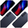 3MK Matt Case Pro kaitsekate Samsung Galaxy A25 5G jaoks, must