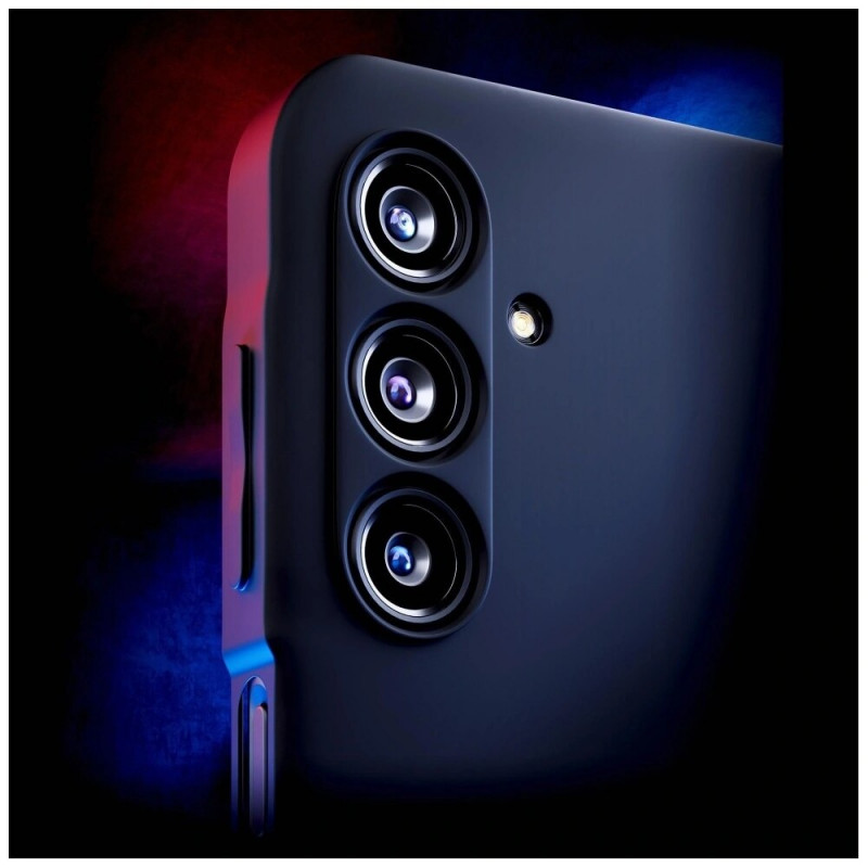 3MK Matt Case Pro kaitsekate Samsung Galaxy A25 5G jaoks, must