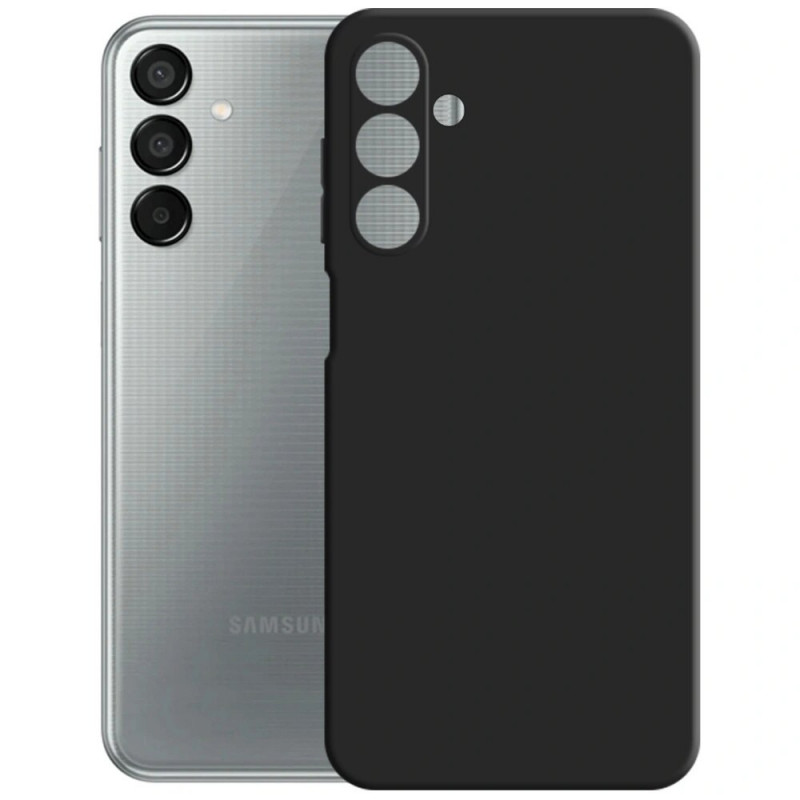 3MK Matt Case Pro kaitsekate Samsung Galaxy M15 5G jaoks, must