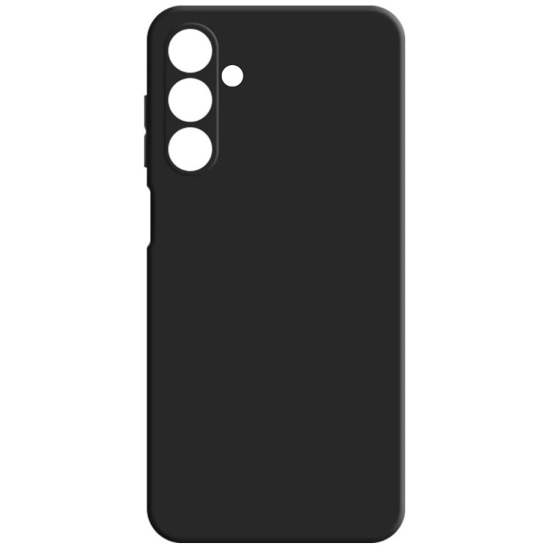 3MK Matt Case Pro kaitsekate Samsung Galaxy M15 5G jaoks, must