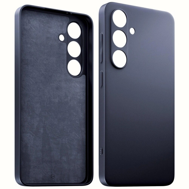 3MK Matt Case Pro kaitsekate Samsung Galaxy S24 FE-le, must
