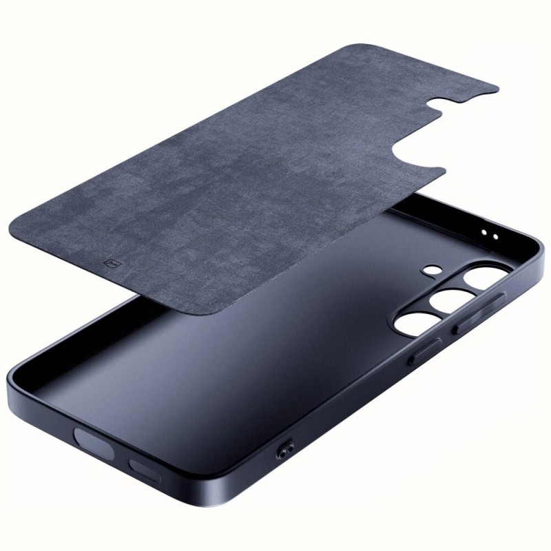 3MK Matt Case Pro kaitsekate Samsung Galaxy S24 FE-le, must