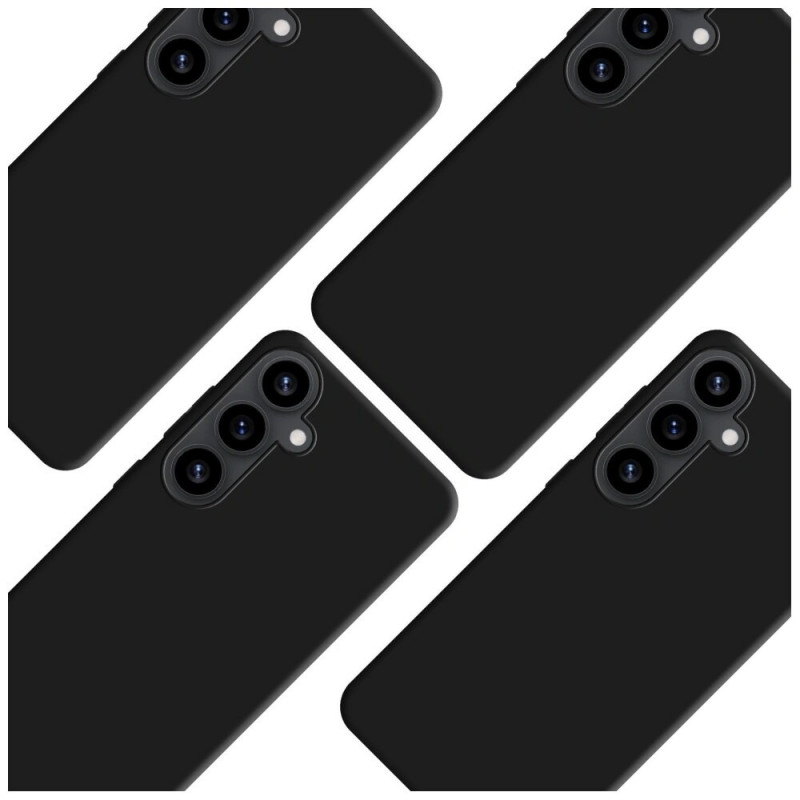 3MK Matt Case Pro kaitsekate Samsung Galaxy S25 jaoks, must