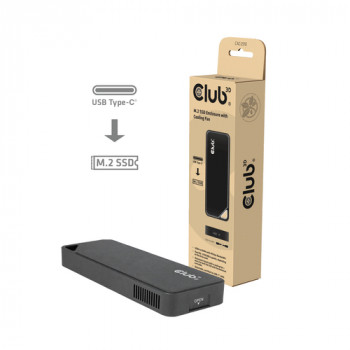 Club3D CAC-2510 M.2 NVMe SSD korpus ventilaatoriga, USB4